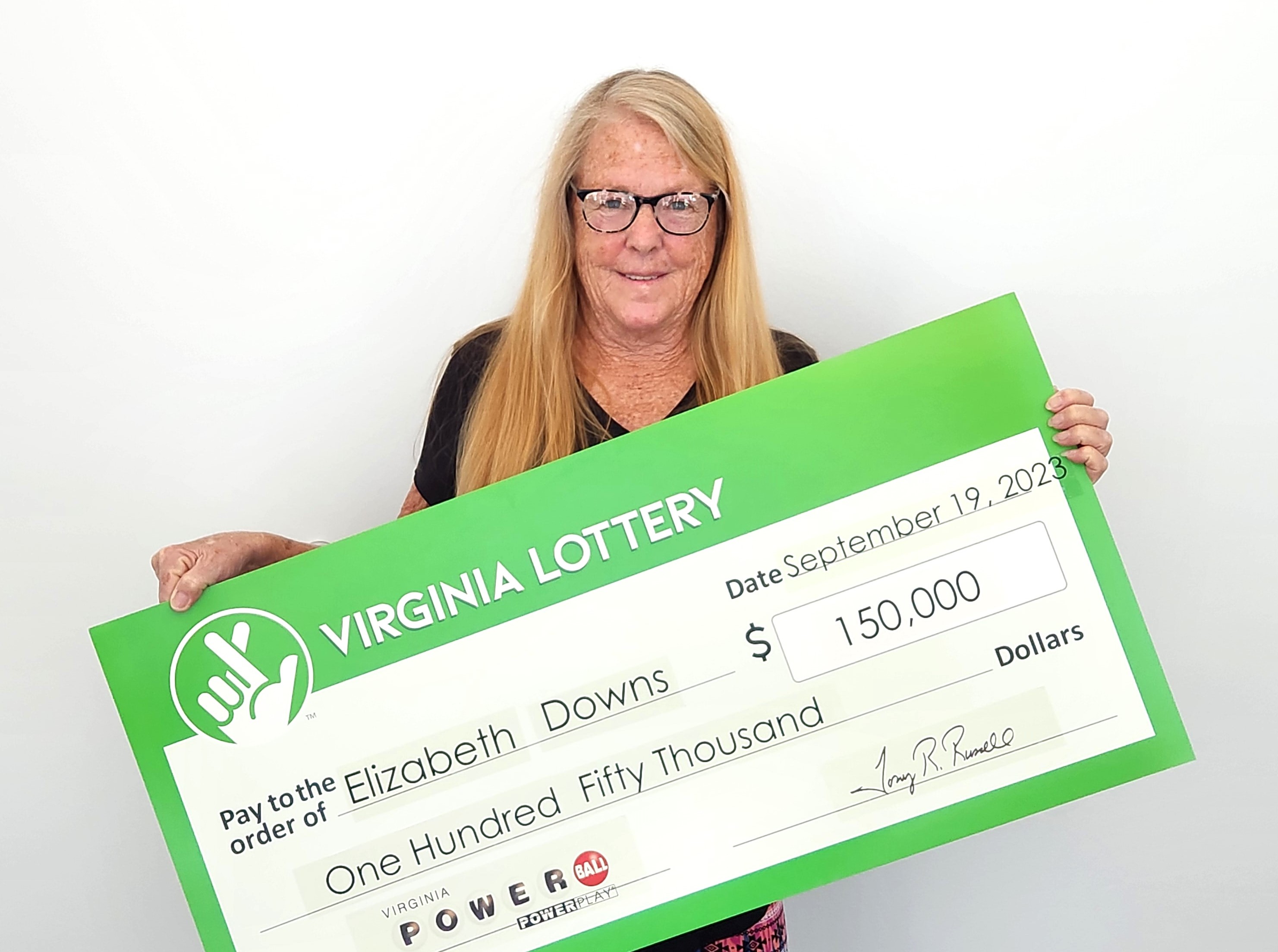 A woman who won a $60 million lottery said she got the winning numbers from  her husband's dream