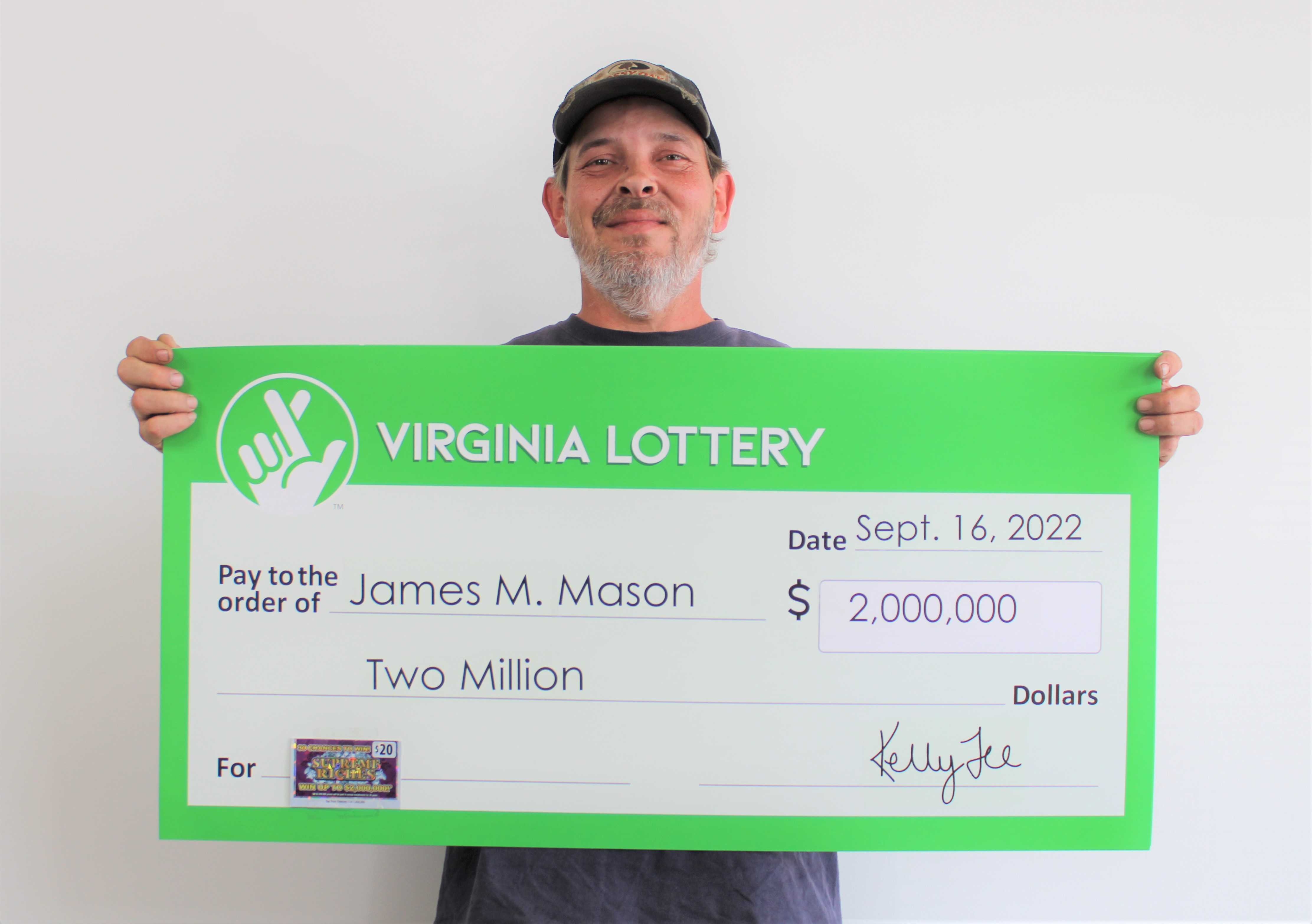 Campbell County Man Wins 2 Million In Virginia Lottery Scratcher Game 105 9 Wlni Fm